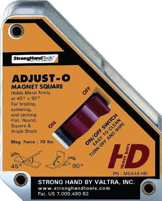 Actual product image BRW Magnet square MSA46-HD