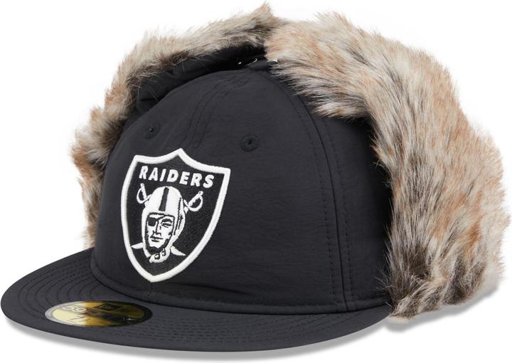 Actual product image New Era 59Fifty Retro Cap DOG EAR Las Vegas Raiders - 7 1/2 (7 1/2)