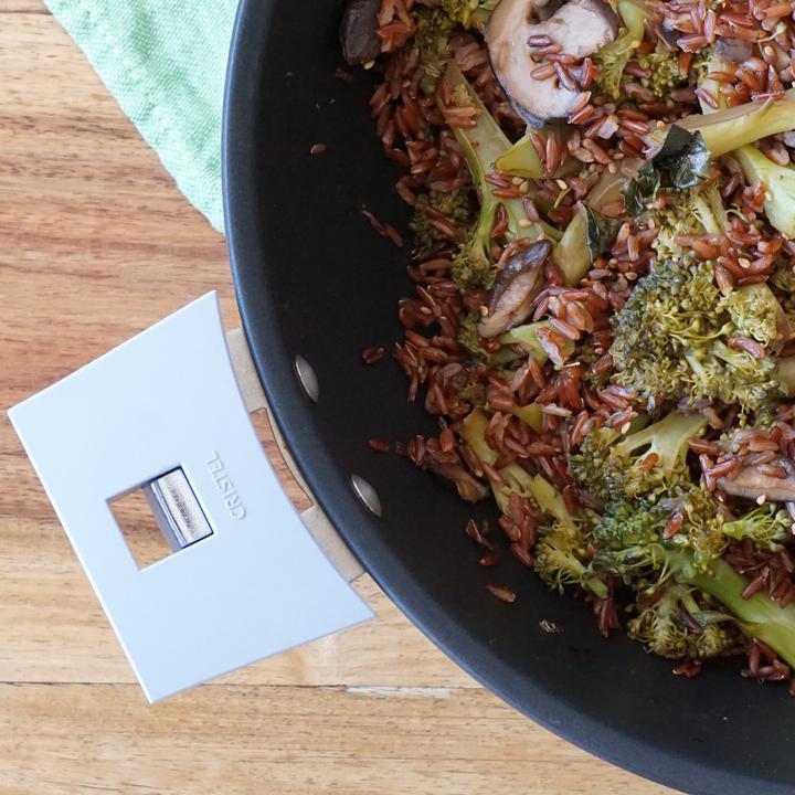 Actual product image Cristel Mutine Amovible Side Handle Color (8 cm, Plastic, Metal)