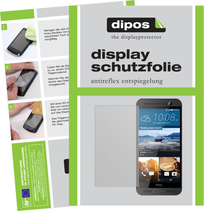 Produktbild Dipos Displayschutzfolie Antireflex (6 Stk., HTC One M9+)