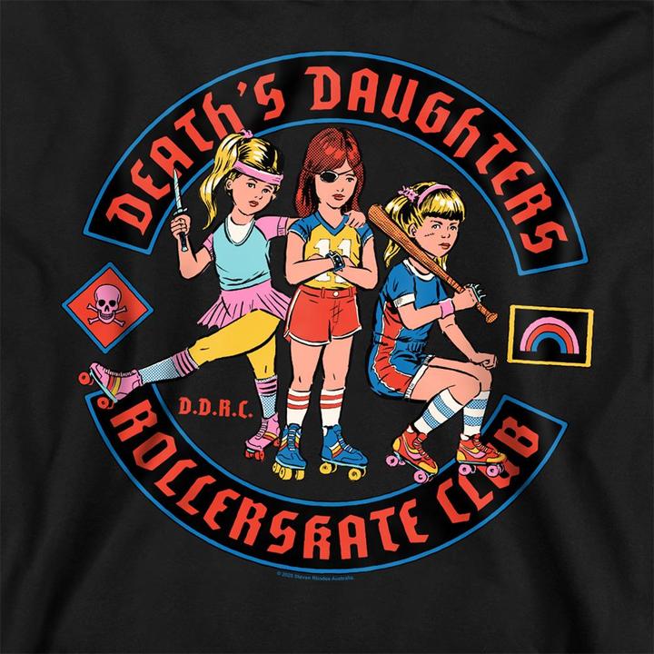 Produktbild Steven Rhodes Death's Daughters Roller Skate Club Sweatshirt (L)