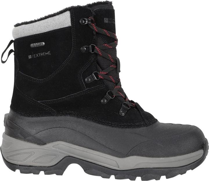 Actual product image Mountain Warehouse Mens Snowdon Extreme Suede Snow Boots (41)