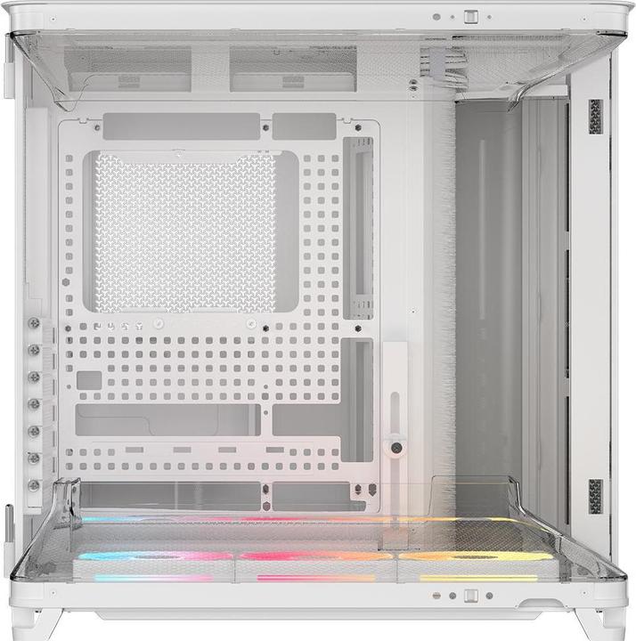 Actual product image Corsair AIR 5400 LX-R RGB LINK WHITE MID (ATX, mATX, E-ATX, Mini-ITX)