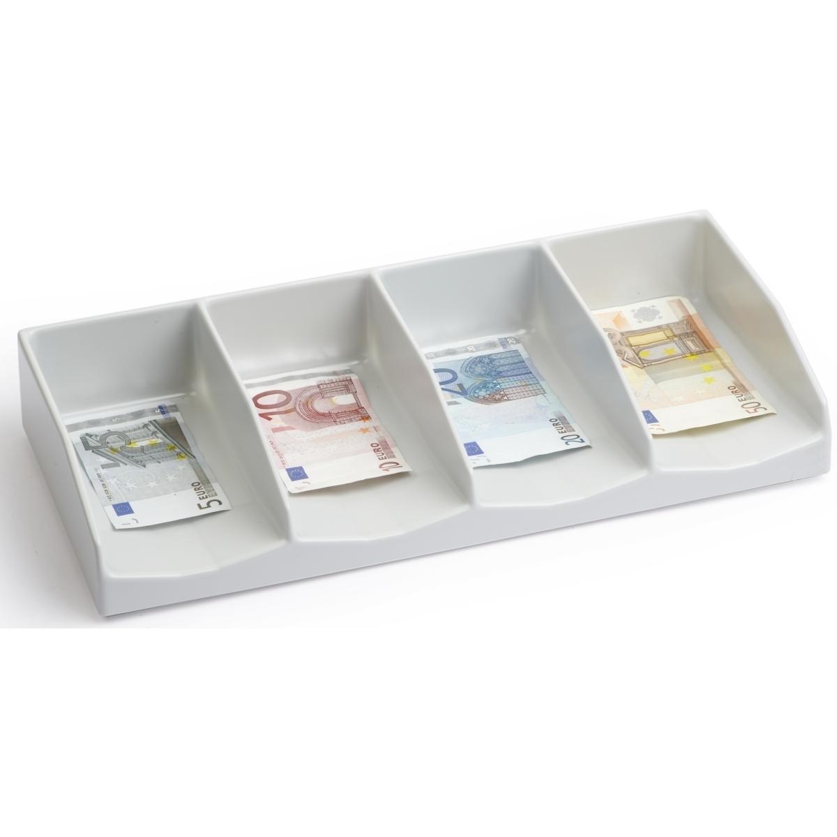 Inkiess, Geldkassette, Banknotenfach B 4 lichtgrau