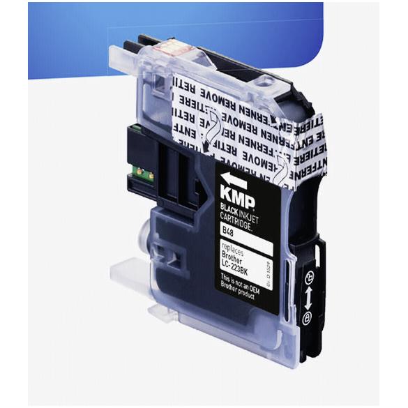 Thumbnail - KMP, Druckerpatrone, B48 Tintenpatrone kompatibel mit Brother LC-223 BK (BK)