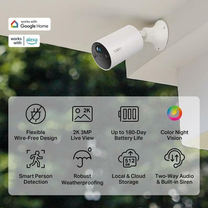 Immagine prodotto TP-Link Tapo TC82 (2304 x 1296 Pixels)