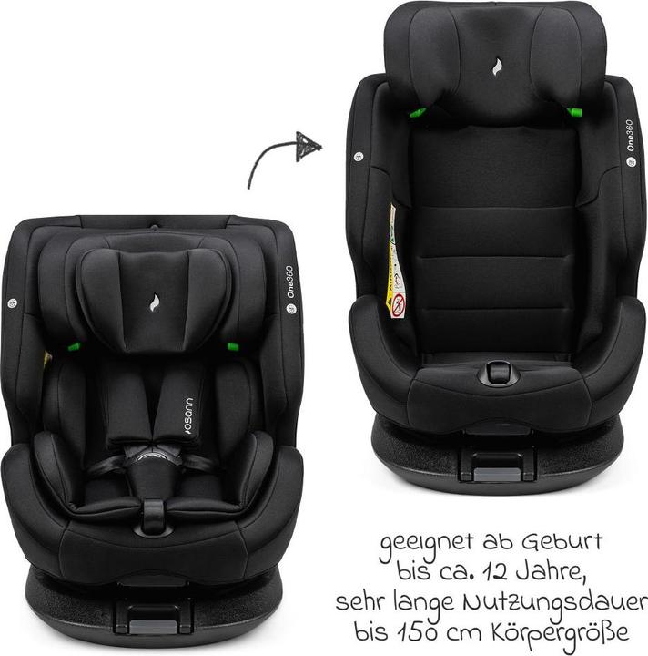 Actual product image Osann One 360 i-Size (Reboarder, ECE R129/i-Size Standard)