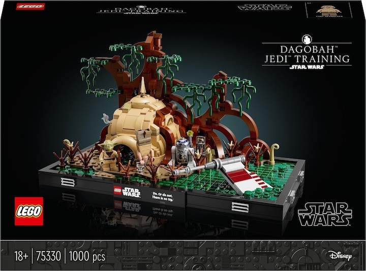 Actual product image LEGO Jedi Training on Dagobah - Diorama (75330, LEGO Star Wars)