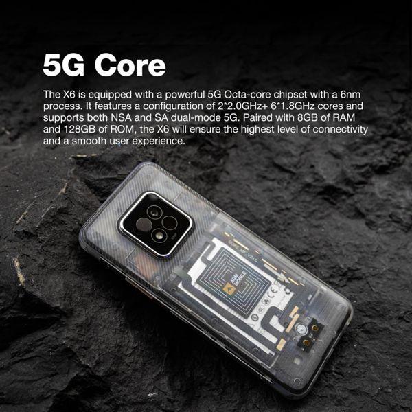 Produktbild AGM X6 Phantom 5G 8/128, tr (128 GB, Phantom, 6.78", Dual SIM, 5G)