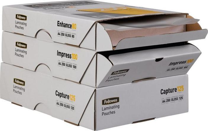 Productafbeelding Fellowes Vang 125 (A4, 250 Stuk, 125 µm)