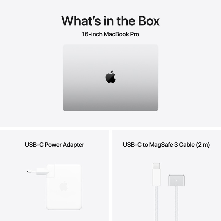 Produktbild Apple MacBook Pro 16 – 2024 (16.20", M4 Max, 36 GB, 2000 GB, DE)