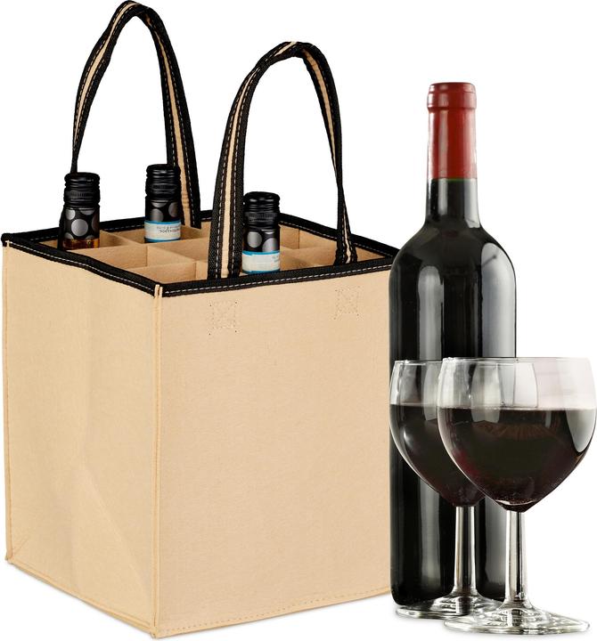 Image du produit Relaxdays Sac bouteilles