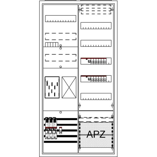 Striebel & John, Verteilerschrank Zubehör, STRIEBELJOHN BA27CB6V