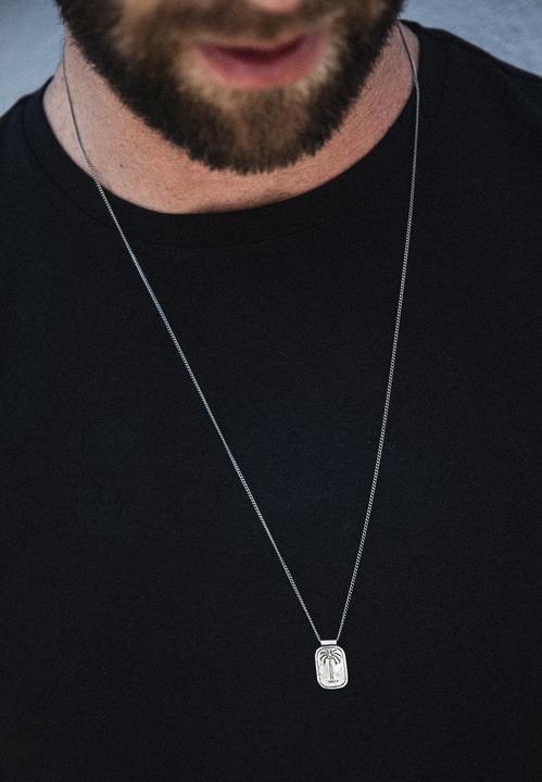 Actual product image Haze & Glory Palme, Plättchen (925 sterling silver)