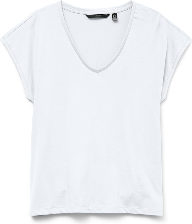 Produktbild Vero Moda Vmluna Ss V-Neck Tee Jrs Noos (L)