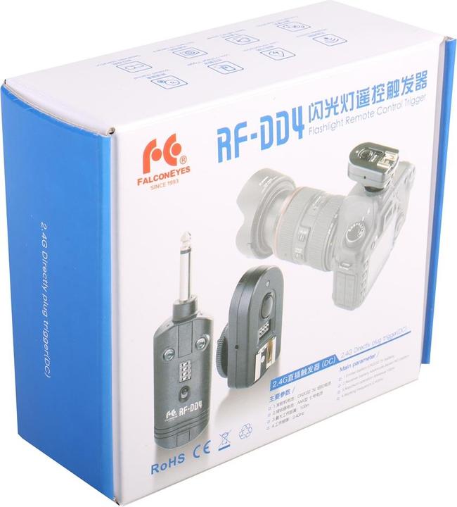 Image du produit Falcon Eyes Kit de déclenchement de flash radio RF-DD2.4 sur pile AAA (Funk)