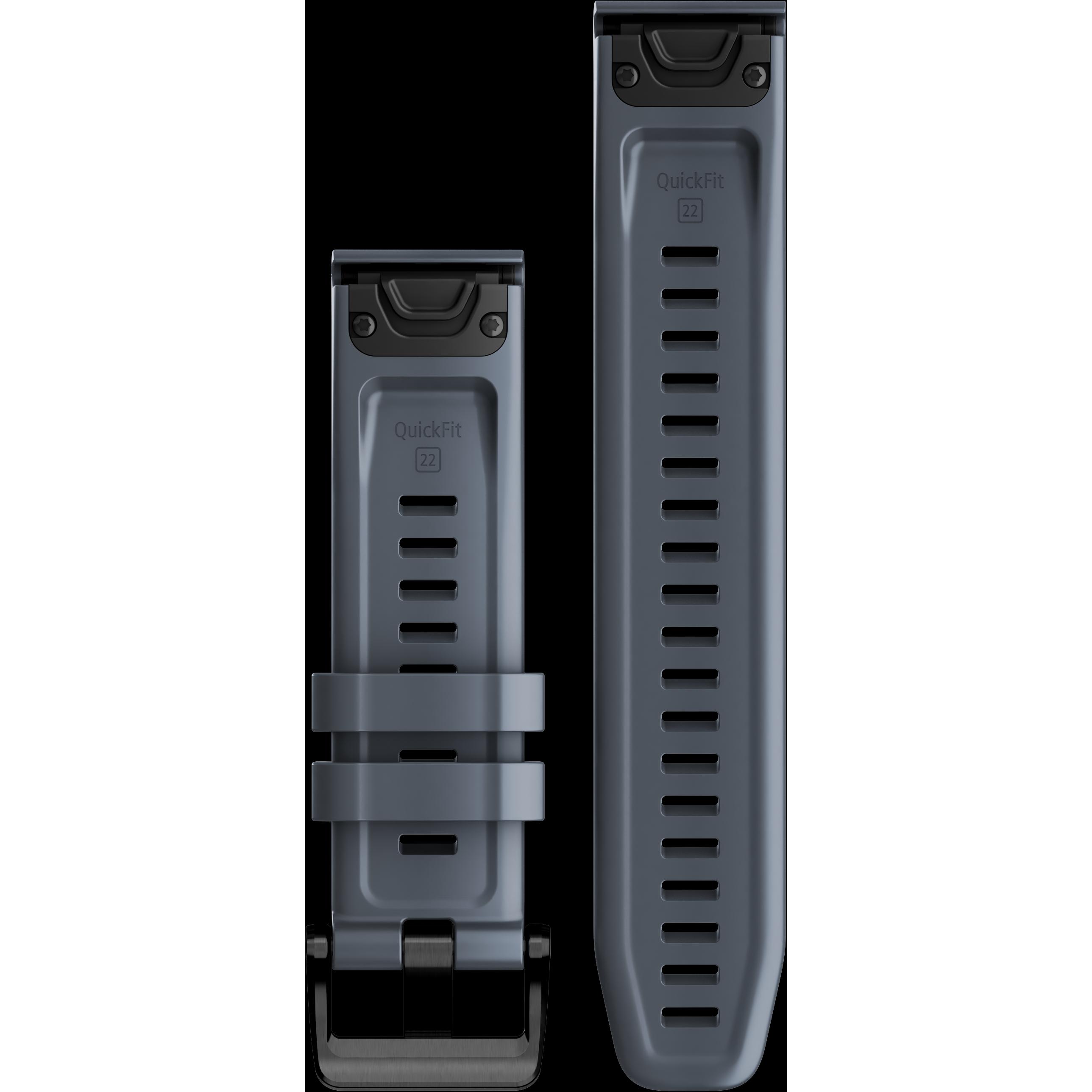 Thumbnail - Garmin QuickFit Band (22 mm, Silikon, fenix 7, fenix 7 Solar), Uhrenarmband, Blau