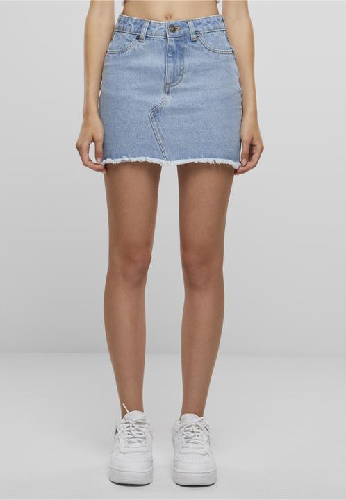 Actual product image Urban Classics Ladies Heavy Mini Denim Skirt - 166845 (32)
