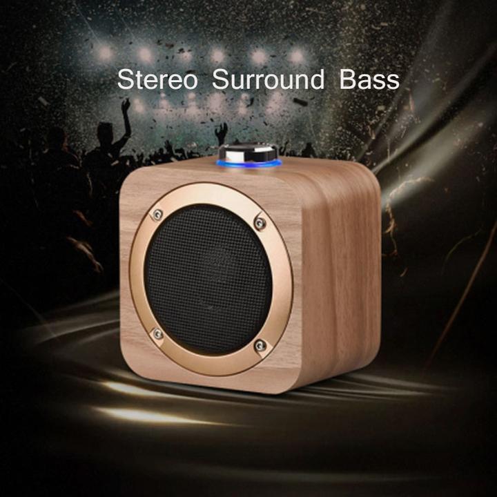 Produktbild PhoneLook Kabelloser Bluetooth 4.2 Lautsprecher im Retro -Look 5W 1+1 Stereo Sound (Stromversorgung über USB)
