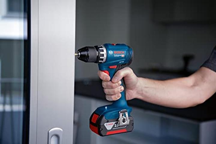 Produktbild Bosch Professional Combo Kit 2-tlg. 18V: GSR 18V-45 + GBH 18V-22 + 2 x Akku 4.0Ah, Schnellladegerät (Akkubetrieb)