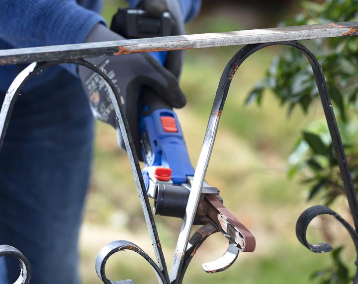 Produktbild Westfalia Akku Bandfeile 18 V Li-Ion WABF18 – ohne Akku und Ladegerät-