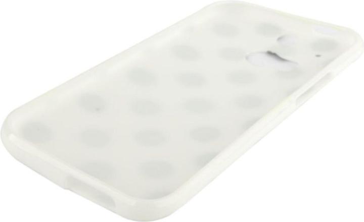 Produktbild König Design Schutzhülle TPU Case für Handy HTC One M8 / M8s Weiss (HTC One M8)