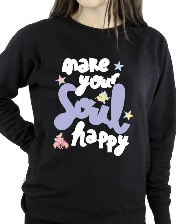 Immagine prodotto Disney The Little Mermaid Happy Felpa Donna (XXL)