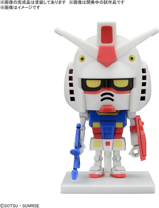 Actual product image Bandai GUNDAM - 1/1 Gunpla-Kun DX Set (with Runner ver.) - Model Kit