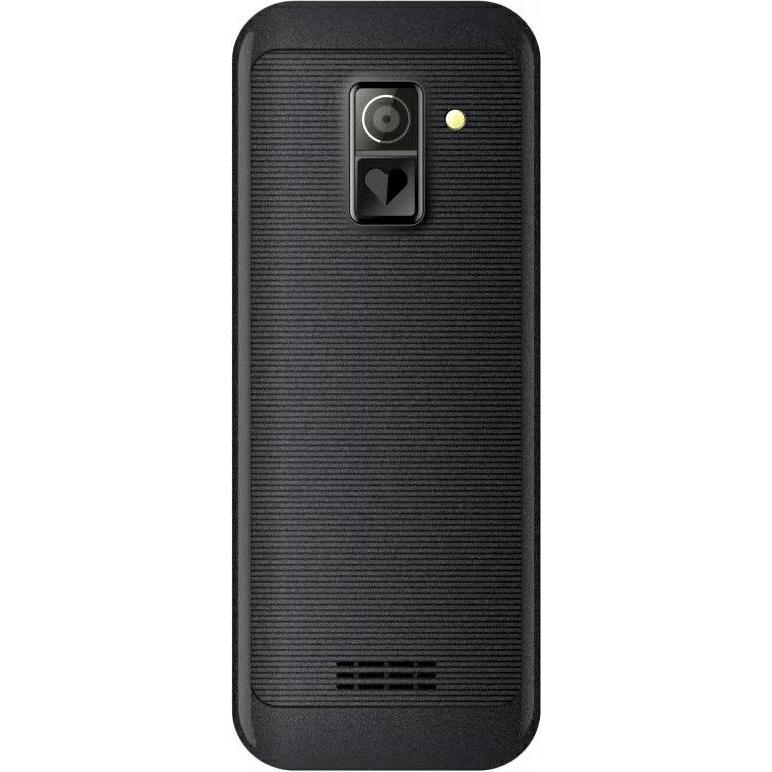 Thumbnail - Maxcom MM735 Comfort mobile phone + SOS bar black (2.20", 2 Mpx, 3G), Tastenhandy, Schwarz