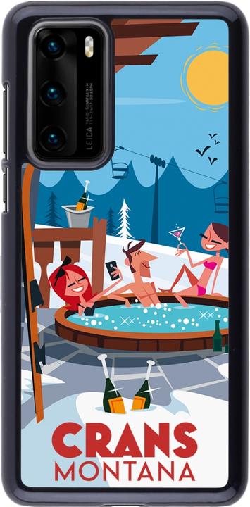 Immagine prodotto PhoneLook Jacuzzi di montagna Coque Crans-Montana (Huawei P40)