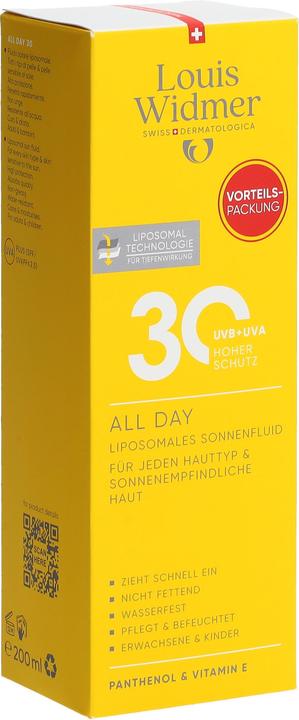 Immagine prodotto Widmer Louis All Day LSF30 Value Pack parfumiert 200 ml (Crema solare, SPF 30, 200 ml)
