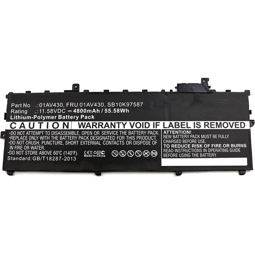 CoreParts MBXLE-BA0145 Notebook-Ersatzteil Akku (1 Zellen, 4800 mAh), Notebook Akku, Schwarz