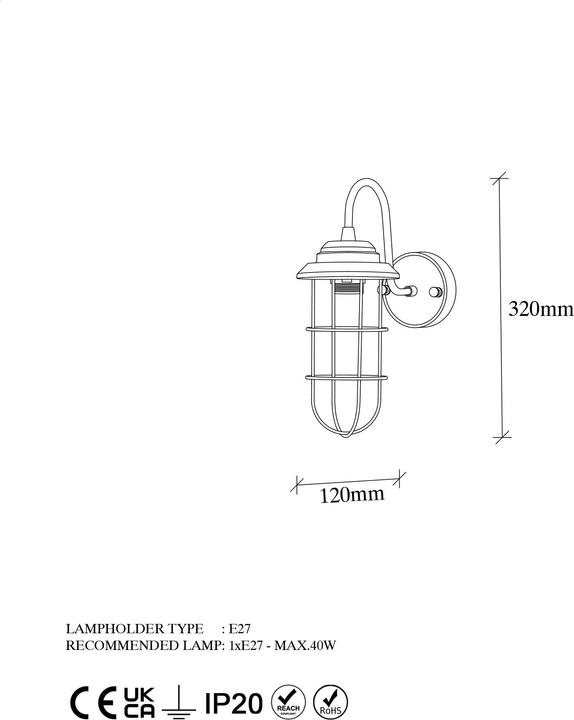 Produktbild Hanah Home Cleo (E27)