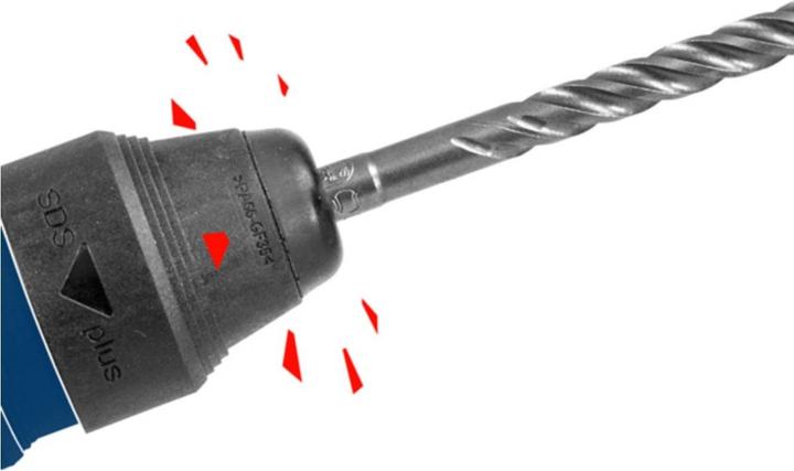 Image du produit Bosch Professional Zubehör Burin à mortier SDS plus, 200 x 6,5 mm