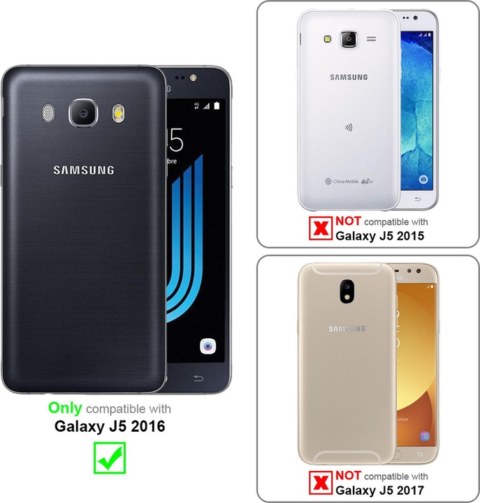 Image du produit Cadorabo Couverture TPU Candy (Samsung Galaxy J5 (2016))