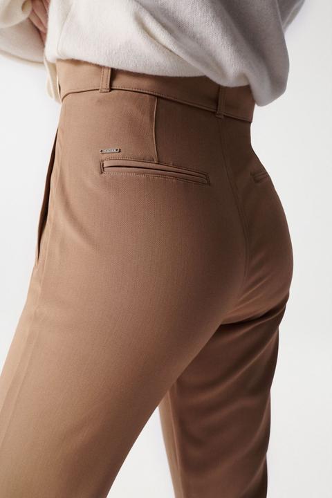 Actual product image Salsa Jeans Chino trousers Chino Cropped Slim High Waist (30)
