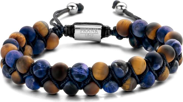 Braun/Beige, Blau/türkis