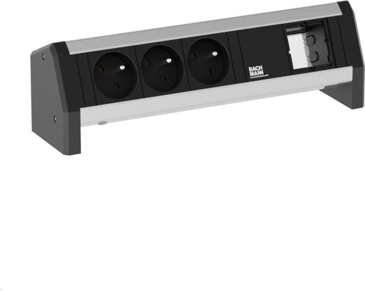 Produktbild Bachmann DESK 3xUTE & 1xModule GST18 (3x, CEE 7/3, CEE 7/5)