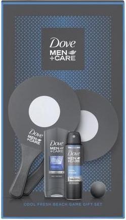 Produktbild Dove Men Care Gift - Cool Fresh Beach Game Deospray 150ml/Shower Gel 250ml/Beach Game Set (Körperpflegeset)