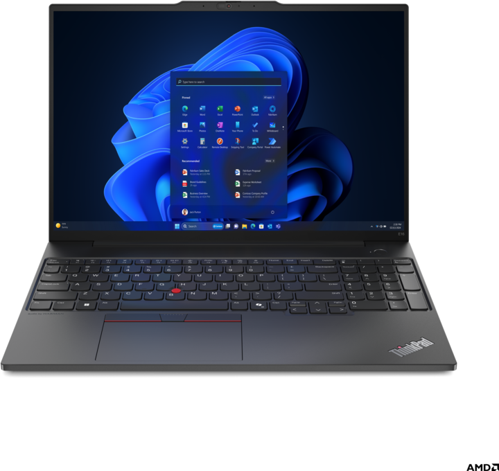 Image du produit Lenovo ThinkPad E16 Gen 2 (16", AMD Ryzen 5 7535HS, 16 Go, 512 Go, CH)