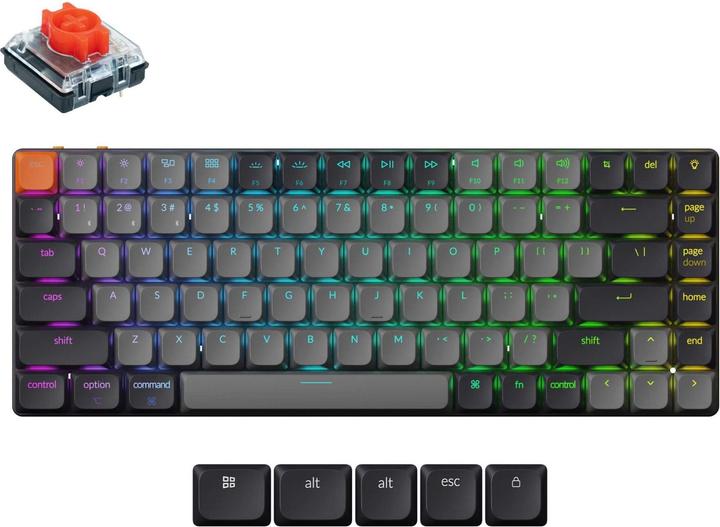 Immagine prodotto Keychron K3 QMK V3 (US, Cablato, Senza fili)