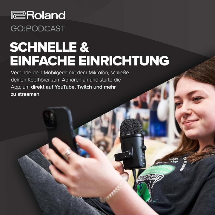 Immagine prodotto Roland Go:Podcast USB