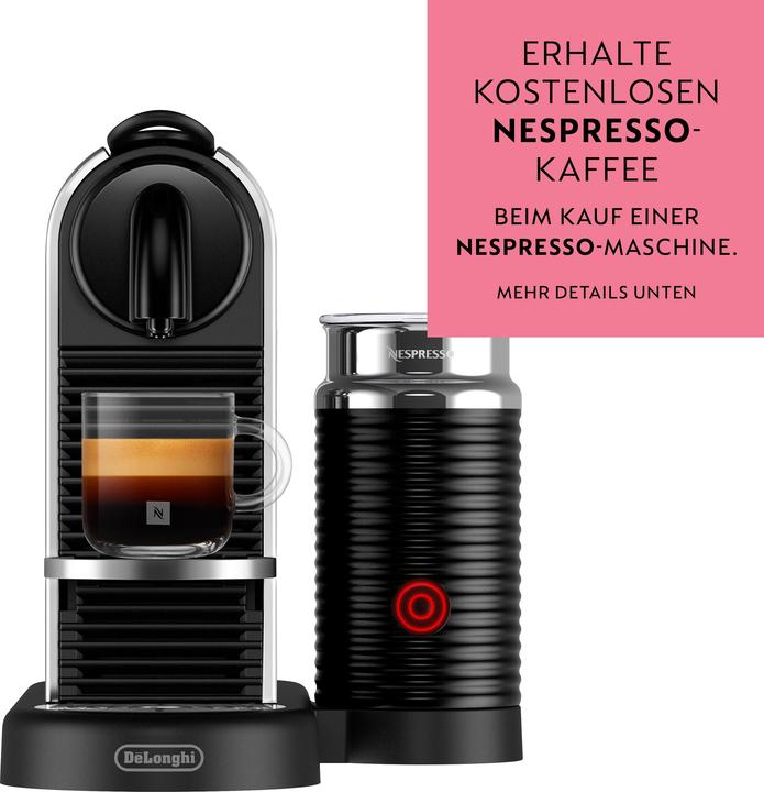 Image du produit De'Longhi Nespresso CitiZ Platinum&Milk (NESPRESSO Original)