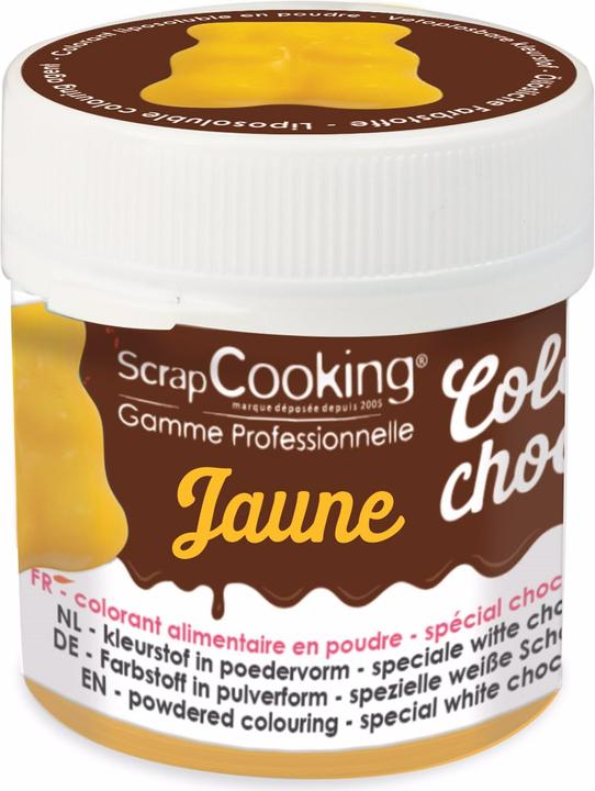 Produktbild ScrapCooking Farbpulver Choco, gelb