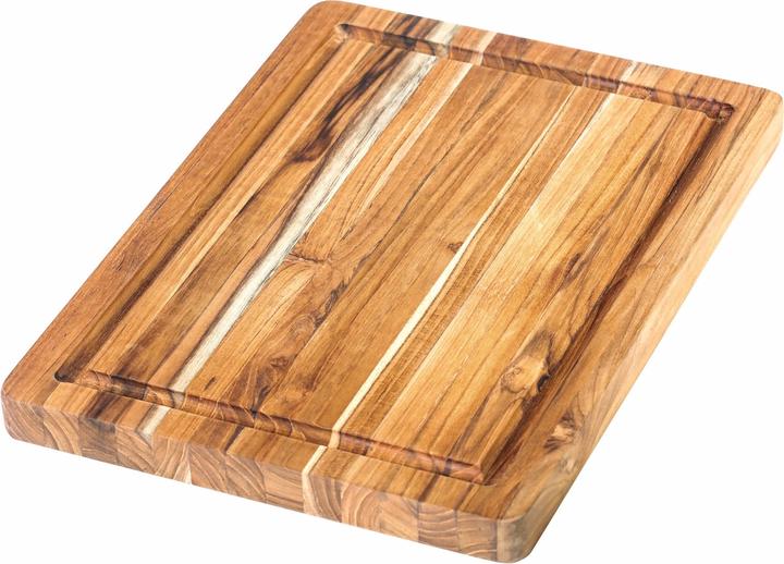 Image du produit TeakHaus Teak Servierbrett "Scandi", 35.5 x 25.4 x 2.5 cm