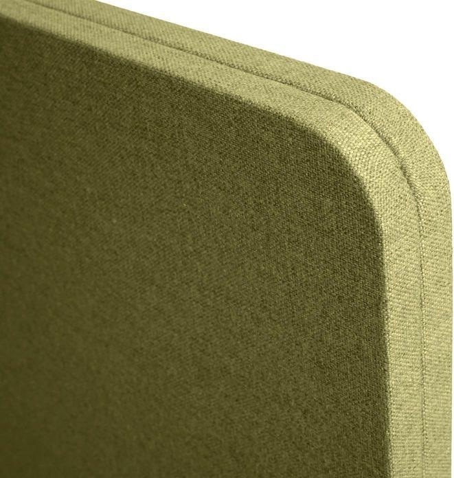 Image du produit Mendler Cloison acoustique HWC-G77, panneau à picots, tissu/textile enroulable à double paroi, 127x80cm vert