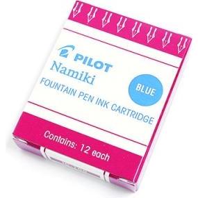 Thumbnail - Pilot, Ersatzpatrone, Namiki Tintenpatronen (Füllertinte, Blau)