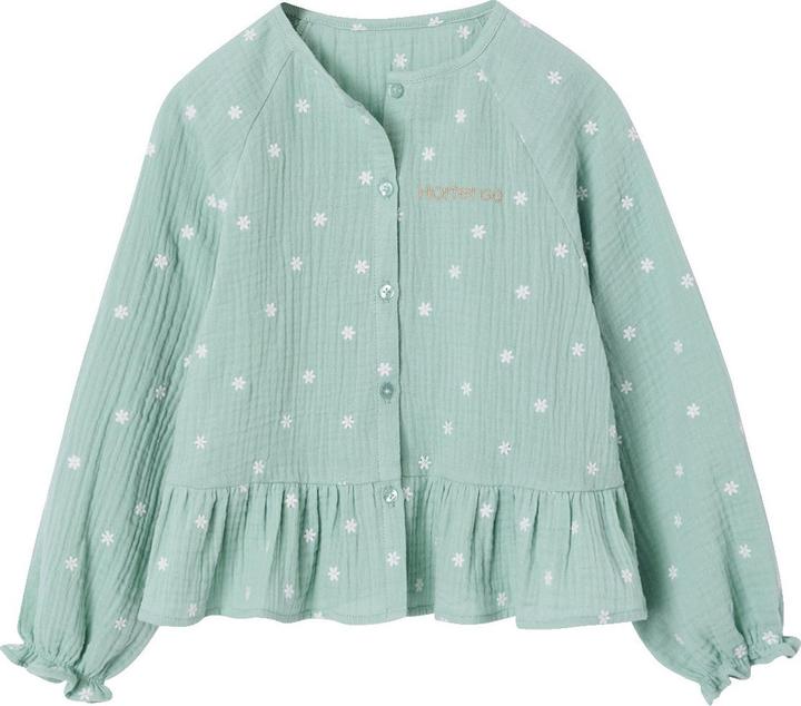 Immagine prodotto Vertbaudet Musselinbluse Mädchen mit Knopfverschluss (110)