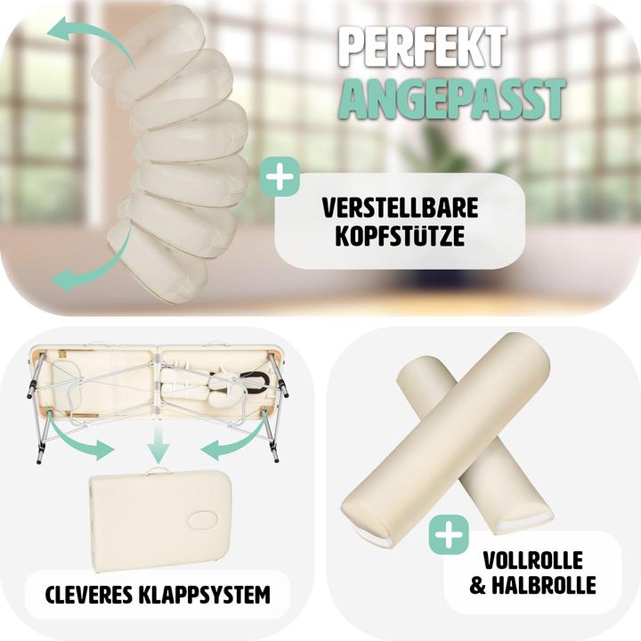 Actual product image tectake Massage table