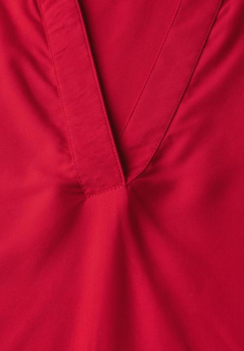 Immagine prodotto Street One Damesblouse in effen kleur, Glory Red, 34 (34)